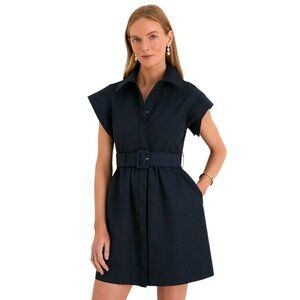 Tuckernuck Mini Chloe Dress in Navy XSmall New Womens Shirtdress